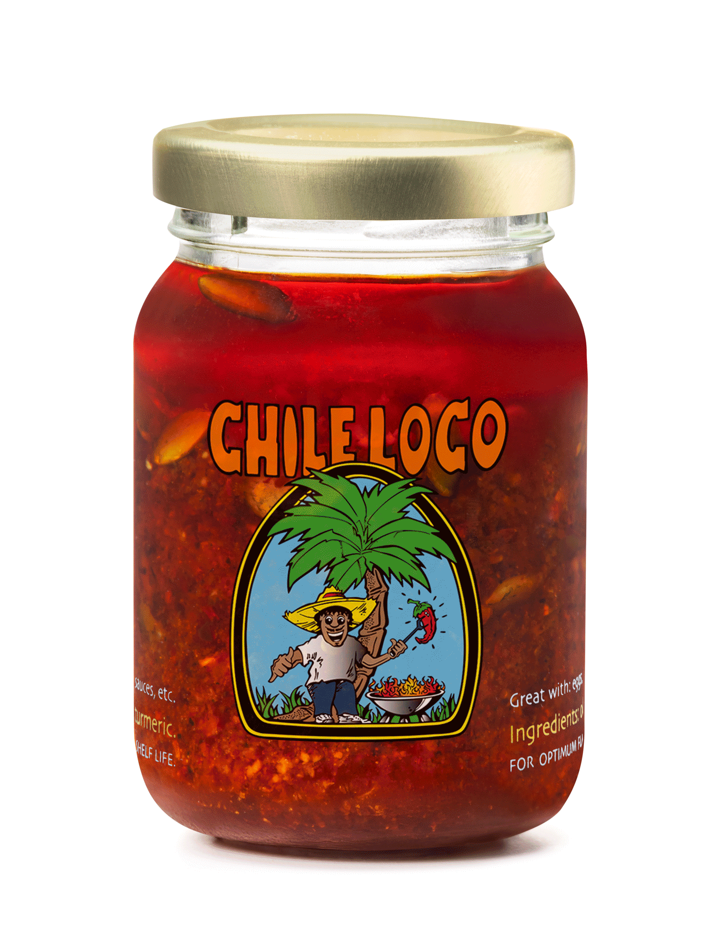 Artisanal chile oil making process